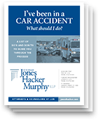 What to do if you are in a Car Accident guidebook